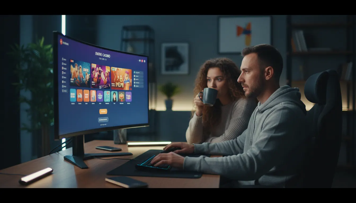 Professional online casino gaming platform showing multiple game options and user interface